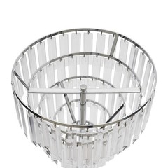 5-Tier Flower Stand Round?Flower Rack 71cmH Holder Flower Arrangement Decoration