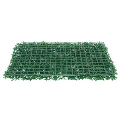 12-Pack Artificial Greenery Panels 40×60cm PE Privacy Wall Hedge Mat