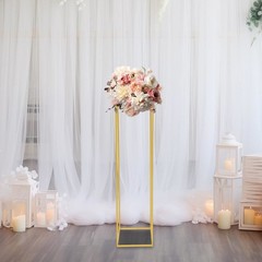 Tall Flower Stand, Rectangular Flower Display Rack, Geometric Flower Stand New