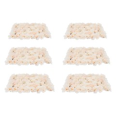 40x60cm Artificial Fake Flower Wall Panel Banquet Wedding &Party Decor 6pc