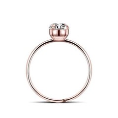 40 Pack Diamond Rings Bridal Shower Rings for Wedding Table Party Supply