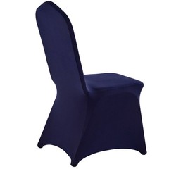 Uimoso 50PCS Navy Blue Spandex Chair Covers for Events and Parties