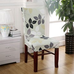 1/4pcs Spandex Stretch Chair Covers Printed Dining Room Seat Slipcovers Decor