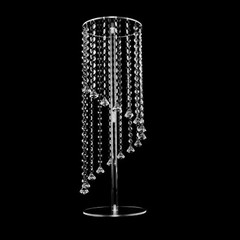 2 Pcs Acrylic Column Flower Stand Clear Acrylic Tall Vases for Centerpieces