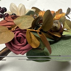 Ling’s Moment Artificial Flowers Bridesmaid Bouquet Set Of 6 Burnt Orange Weddin