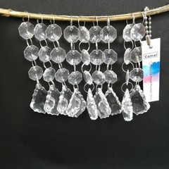 30Pcs Acrylic Crystal Beads String Garland Chain Chandelier Hanging Home Party
