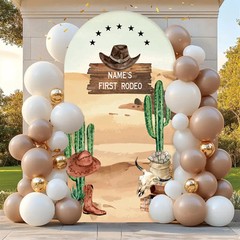 Customizable all-purpose arch stretch polyester backdrop for birthdays, weddings