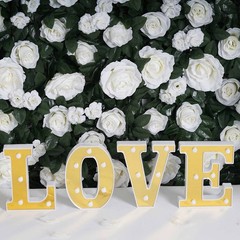 6″ tall GOLD C LED Lighted Marquee Letters Sign Party Wedding Events Decorations