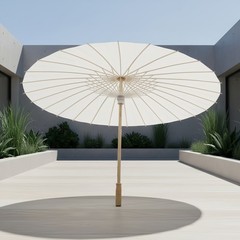 5/10pcs 24/33 Inches Elegant White Wedding Folding Umbrellas & Bridal Parasols