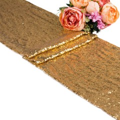 12″x108″ Glitter Dining Table Runner Sequin for Birthday Wedding Supplies Decor