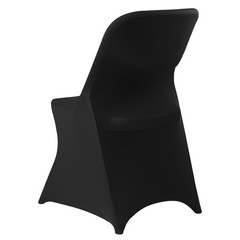 VEVOR 30PCS Black Stretch Spandex Folding Chair Covers for Wedding Party Dining