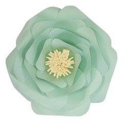 Decor In The Box 7 piece Handmade Paper Flower Set, Fully Assembled-Multi-Color
