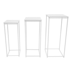 Metal Plant Pot Stand Indoor Outdoor Flower Planter Display Holder Rack Set of 3