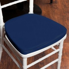 Navy Blue POLYESTER CUSHION for CHIAVARI CHAIR Wedding Ceremony Decoration