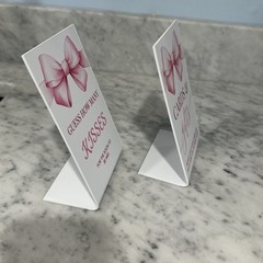 3pc Bridal Shower 4×6 Tabletop Signs 👰Cards & Gifts, Bouquet Bar, Kisses Game