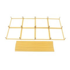 4Pcs Gold Metal Column Flower Stands Centerpiece Holder Rack Party/Wedding Decor