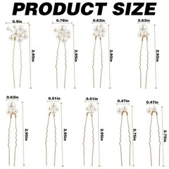 9Pcs Pearl Wedding Hairpin, Exquisite Wedding Accessories, Beautiful Pearl Ha…