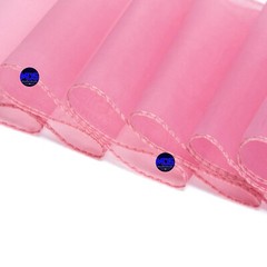 100 Dusty Pink Organza Chair Sashes Bows for Wedding Engagement Party Decoration