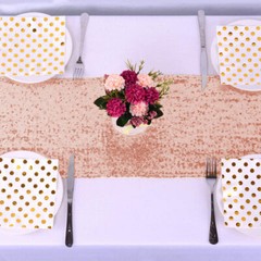 1/5 pcs Glitter Sequin Table Runner Shinny Tablecloth Linens Wedding Party Decor