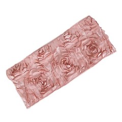 10 Dusty Rose Satin Rosettes Stretchable Spandex Chair Sashes Wedding