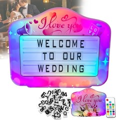 Bottle Service Sign for Wedding, Bottle Girl Lights Sign with 4 Sets Letters