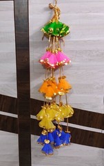 Gota Net Hangings Decorative Garlands for Wedding, Haldi & Wedding Event Decorat