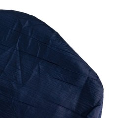 NAVY BLUE Crinkle Crushed Taffeta Banquet CHAIR COVER Party Wedding Events Decor