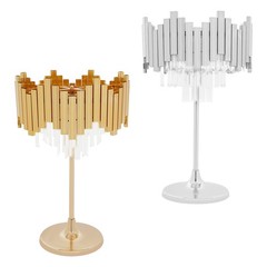 Gold/Silver Flower Stand for Wedding Birthday Party Events,38*68cm Flower Stand