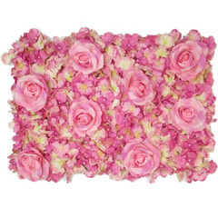 Beautiful flower wall 60cm x 40cm Pink red ivory hydrangea wedding photo shoot