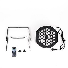220V RGB LED Spotlight Sound Activated Strobe Flash Light Party Events Supplies