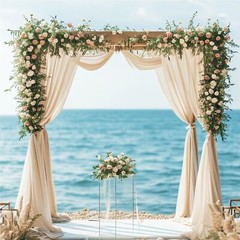 Ceiling Drapes 4 Panels Wedding Arch Draping Fabric 20FT Chiffon Party Decor