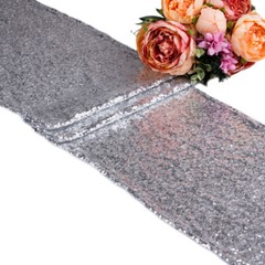 12″x108″ Glitter Dining Table Runner Sequin for Birthday Wedding Supplies Decor