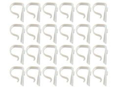 Church Pew Clips for Wedding Decorations – Set of 6, Heavy Duty Plastic Hooks…