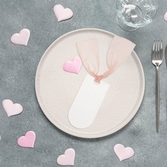 10 Pcs Wedding Seating Labels Reserved Signs Place Cards for Reception