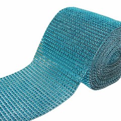 Multicolor Crystal Rhinestone Ribbon Tape Diamond Mesh Gift Decorations
