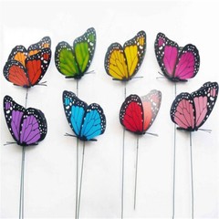 Festival Wedding Party Butterflies Decoration 3D Colorful Artificial Butterflies