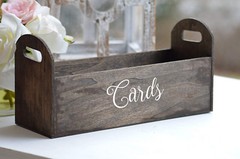 CARDS Vinyl Sticker V2 Wedding Gifts Box Label – Die Cut Decal