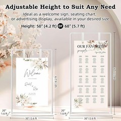 Wedding sign stand, adjustable. Welcome to our wedding sign stand
