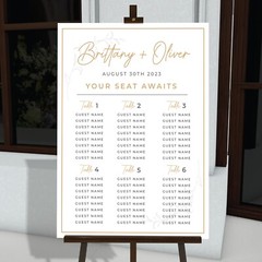 Wedding Seating Chart, Personalized Wedding Welcome Sign, Party Decorations