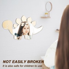 Acrylic Nursery Mirror – Acrylic Mirror Wall Stickers, Non-Glass Unbreakable …
