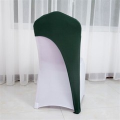 Dining Room Chair Cover Spandex Chair Hood Sash for Wedding Banquets Party