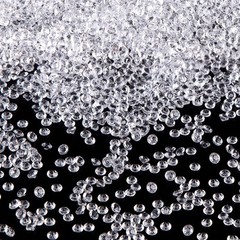 FUTUREPLUSX 10000 PCS Mini Clear Diamonds, 4.5mm Acrylic Crystal Diamond Fillers
