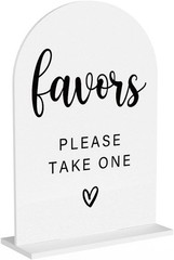 Versatile 5×7 Acrylic Wedding Sign – Ideal for Bridal Showers and Celebrations