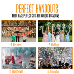 Premium Photo Booth Bookmark Sleeves with Inserts for 2″ x 6″ Strips