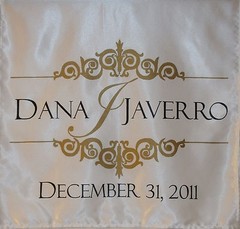 Wedding Table Runner Head Table Sign Wedding Decor Custom Monogram Sign Banner