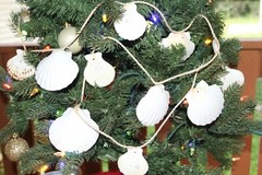 Seashell Wedding Gazebo Archway Garland Large Long Size, 68″ +, G-89
