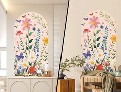 Flower Plants Decal for Balloon Arch Boho Balloon Arch Backdrop Decorations S…