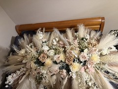 5.5 Ft Faux Floral Wedding Piece For Alter Decor