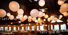 10X round Chinese paper lanterns lamp 8″ 10″ 12″ 24″ Wedding Floral decoration