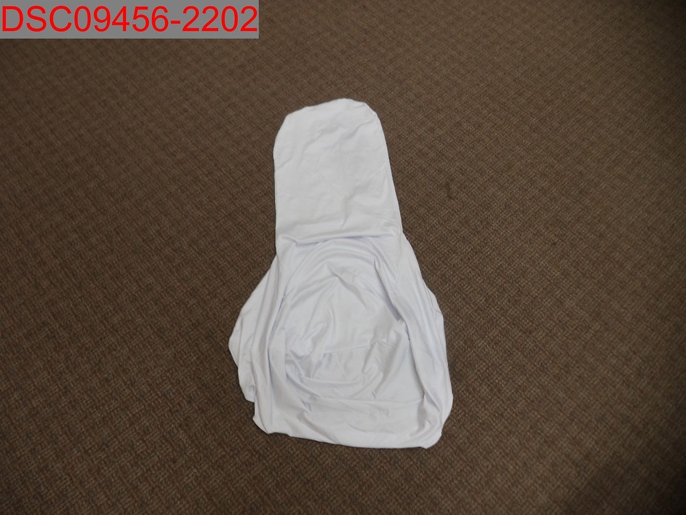 NWOT – Stain, 1PC White Chair Cover, One Size Lenght 35″ Width 17″